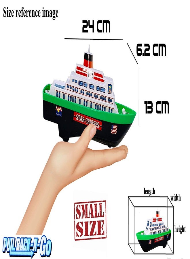 Smart Picks Super Star Ship Display Piece/Pull Back Toy for Kids (Colour May Vary) - Image 4